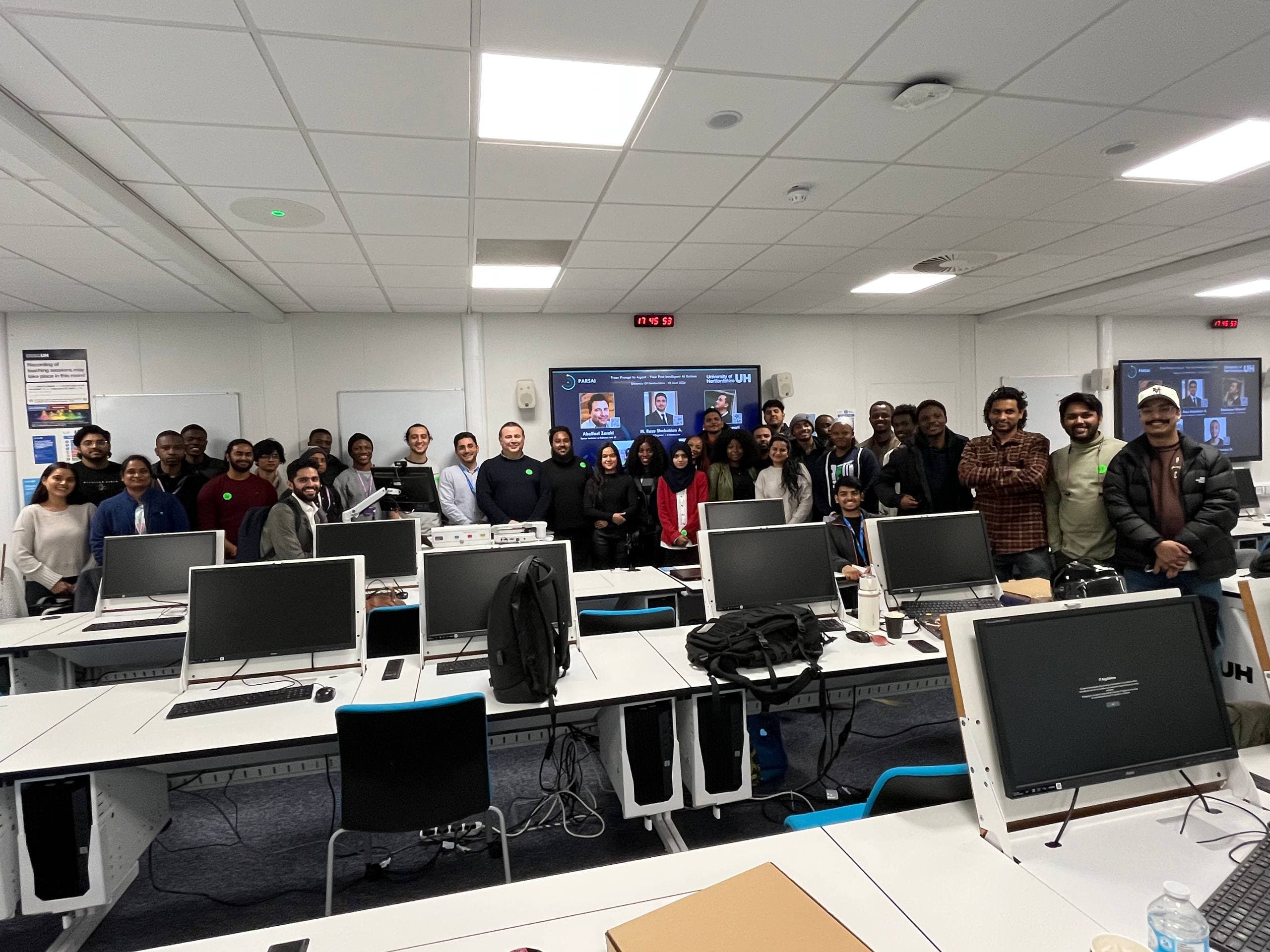 From Prompt to Agent workshop classroom